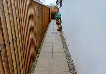 Patio pressure washing - Clear Vision Cleaning