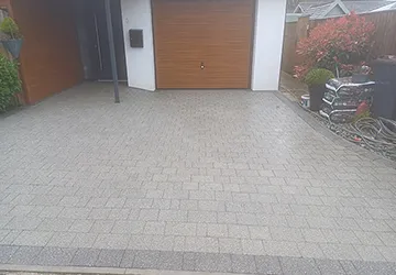 Driveway pressure washing - Clear Vision Cleaning