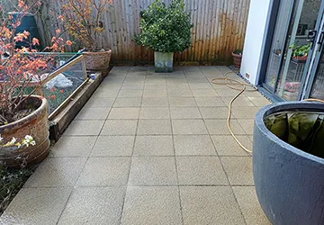 Patio pressure washing - Clear Vision Cleaning